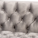 Baxton Studio Zanetta Glam and Luxe Gray Velvet Upholstered Gold Finished Sofa - TSF-7723-Grey/Gold-SF