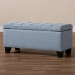 Baxton Studio Fera Modern and Contemporary Light Blue Fabric Upholstered Storage Ottoman - WS-2005-P-Light Blue-OTTO