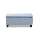Baxton Studio Fera Modern and Contemporary Light Blue Fabric Upholstered Storage Ottoman - WS-2005-P-Light Blue-OTTO