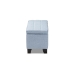 Baxton Studio Fera Modern and Contemporary Light Blue Fabric Upholstered Storage Ottoman - WS-2005-P-Light Blue-OTTO