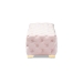 Baxton Studio Avara Glam and Luxe Light Pink Velvet Fabric Upholstered Gold Finished Button Tufted Bench Ottoman - TSFOT028-Light Pink/Gold-Otto