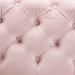 Baxton Studio Avara Glam and Luxe Light Pink Velvet Fabric Upholstered Gold Finished Button Tufted Bench Ottoman - TSFOT028-Light Pink/Gold-Otto