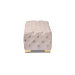 Baxton Studio Avara Glam and Luxe Light Beige Velvet Fabric Upholstered Gold Finished Button Tufted Bench Ottoman - TSFOT028-Light Beige/Gold-Otto