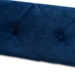 Baxton Studio Amaya Modern and Contemporary Navy Blue Velvet Fabric Upholstered Twin Size Daybed with Trundle - CF8825-Navy Blue-Daybed-T/T