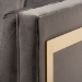 Baxton Studio Ambra Glam and Luxe Grey Velvet Fabric Upholstered and Button Tufted Armchair with Gold-Tone Frame - TSF-5507-Grey/Gold-CC