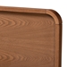 Baxton Studio Demeter Mid-Century Modern Walnut Brown Finished Wood Queen Size Platform Bed - Demeter-Ash Walnut-Queen