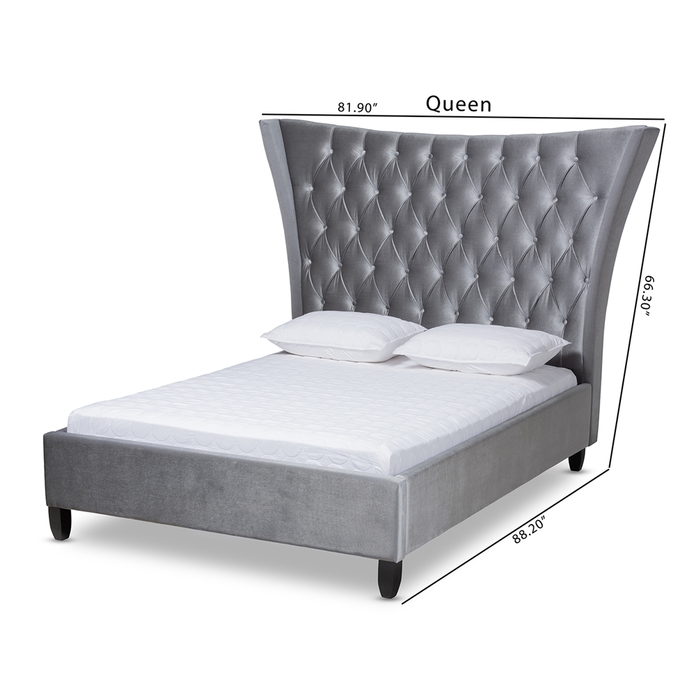 Whole Bedroom Furniture, Black Tall Headboard Queen Bed