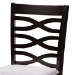 Baxton Studio Lanier Modern and Contemporary Gray Fabric Upholstered Espresso Brown Finished 5-Piece Wood Pub Set - RH318P-Grey/Dark Brown-5PC Pub Set