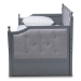 Baxton Studio Mara Classic and Traditional Grey Fabric Upholstered Grey Finished Wood Twin Size Daybed with Trundle - MG0014-Grey/Grey-Daybed