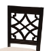 Baxton Studio Mael Modern and Contemporary Sand Fabric Upholstered Espresso Brown Finished 5-Piece Wood Dining Set - RH331C-Sand/Dark Brown-5PC Dining Set