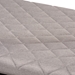 Baxton Studio Marit Mid-Century Modern Two-Tone Grey Fabric Upholstered Walnut Finished Wood Daybed - BBT6812-Grey/Dark Grey/Walnut-Daybed
