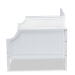 Baxton Studio Mariana Classic and Traditional White Finished Wood Twin Size Daybed - Mariana-White-Daybed