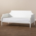 Baxton Studio Mariana Classic and Traditional White Finished Wood Twin Size Daybed - Mariana-White-Daybed