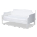 Baxton Studio Mariana Classic and Traditional White Finished Wood Twin Size Daybed - Mariana-White-Daybed