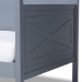 Baxton Studio Cintia Cottage Farmhouse Grey Finished Wood Twin Size Daybed - Cintia-Grey-Daybed