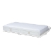 Baxton Studio Mariana Classic and Traditional White Finished Wood Twin Size Trundle - Mariana-White-Trundle