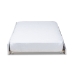 Baxton Studio Neves Cottage Farmhouse White Finished Wood Twin Size Trundle - Neves-White-Trundle