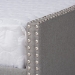 Baxton Studio Haylie Modern and Contemporary Light Grey Fabric Upholstered Queen Size Daybed with Roll-Out Trundle Bed - CF9046-Light Grey-Daybed-Q/T
