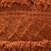 Baxton Studio Curlew Moroccan Inspired Orange Handwoven Cotton Pouf Ottoman - Curlew-Terra-Pouf