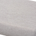 Baxton Studio Rika Mid-Century Modern Greyish Beige Fabric Upholstered Walnut Brown Finished Boomerang Bench - BBT5367-Greyish Beige/Walnut-Bench