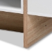 Baxton Studio Rasa Modern and Contemporary Two-Tone White and Oak Finished Wood Coffee Table - CT8004-White/Oak-CT