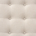Baxton Studio Alvere Modern and Contemporary Beige Fabric Upholstered Walnut Finished Cocktail Ottoman - BBT5365-Beige/Walnut-Otto