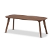 Baxton Studio Dahlia Mid-Century Modern Walnut Finished Coffee Table