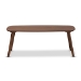 Baxton Studio Dahlia Mid-Century Modern Walnut Finished Coffee Table - Dahlia-Walnut-CT