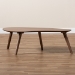 Baxton Studio Scarlette Mid-Century Modern Walnut Finished Coffee Table - Scarlette-Walnut-CT