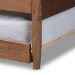 Baxton Studio Veles Mid-Century Modern Ash Wanut Finished Wood Daybed with Trundle - MG0016-Ash Walnut-Daybed with Trundle