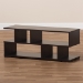 Baxton Studio Arne Modern and Contemporary Dark Brown Finished Wood TV Stand - TV8001-Wenge-TV