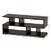 Baxton Studio Arne Modern and Contemporary Dark Brown Finished Wood TV Stand - TV8001-Wenge-TV