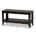 Baxton Studio Elada Modern and Contemporary Wenge Finished Wood Coffee Table - CT8000-Wenge-CT