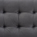 Baxton Studio Roanoke Modern and Contemporary Grey Velvet Fabric Upholstered Grid-Tufted Storage Ottoman Bench - BBT3101-Grey Velvet/Walnut-Otto