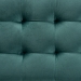 Baxton Studio Roanoke Modern and Contemporary Teal Blue Velvet Fabric Upholstered Grid-Tufted Storage Ottoman Bench - BBT3101-Teal Velvet/Walnut-Otto