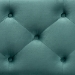Baxton Studio Hannah Modern and Contemporary Teal Blue Velvet Fabric Upholstered Button-Tufted Storage Ottoman Bench - BBT3136-Teal Velvet/Walnut-Otto