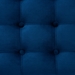 Baxton Studio Kaylee Modern and Contemporary Navy Blue Velvet Fabric Upholstered Button-Tufted Storage Ottoman Bench - BBT3137-Navy Velvet/Walnut-Otto