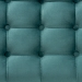 Baxton Studio Kaylee Modern and Contemporary Teal Blue Velvet Fabric Upholstered Button-Tufted Storage Ottoman Bench - BBT3137-Teal Velvet/Walnut-Otto