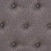 Baxton Studio Naeva Mid-Century Modern Grey Fabric Upholstered Walnut Finished Wood Footstool - BBT8040-Grey/Walnut-Footstool