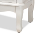 Baxton Studio Gabrielle Traditional French Country Provincial White-Finished 3-Drawer Wood Storage Cabinet - ETASW-08-White-3DW-Cabinet