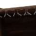 Baxton Studio Carrie Transitional Farmhouse Walnut Brown Finished Wood Wine Storage Cabinet - RT677-OCC-Walnut-Cabinet