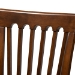 Baxton Studio Minette Modern and Contemporary Grey Fabric Upholstered Walnut Brown Finished Wood Dining Chair - RH319C-Grey/Walnut-DC-4PK