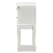 Baxton Studio Sophia Classic and Traditional French White Finished Wood 2-Drawer End Table - HL7A-A110-2 DW ET