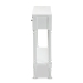 Baxton Studio Calvin Classic and Traditional French Farmhouse White Finished Wood 3-Drawer Entryway Console Table - WERPL-02-White-Console