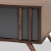 Baxton Studio Naoki Modern and Contemporary Two-Tone Grey and Walnut Finished Wood 1-Drawer Coffee Table - LV15CFT15140-Columbia/Dark Grey-CT