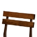 Baxton Studio Eiko Mid-Century Modern Transitional Light Grey Fabric Upholstered and Walnut Brown Finished Wood 5-Piece Dining Set - Delvin/Hexa-Smoke/Walnut-5PC Dining Set