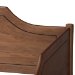 Baxton Studio Alya Classic Traditional Farmhouse Walnut Brown Finished Wood Twin Size Daybed - MG0016-1-Walnut-Daybed