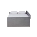 Baxton Studio Jona Modern and Contemporary Transitional Grey Velvet Fabric Upholstered and Button Tufted Full Size Daybed with Trundle - CF9183-Grey-Daybed-F/T