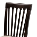 Baxton Studio Minette Modern and contemporary Sand Fabric Upholstered and Dark Brown Finished Wood 6-Piece Dining Set - RH319C-Sand/Dark Brown-6PC Dining Set