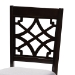 Baxton Studio Alisa Modern and Contemporary Grey Fabric Upholstered and Dark Brown Finished Wood 5-Piece Dining Set - Alisa-Grey/Dark Brown-5PC Dining Set